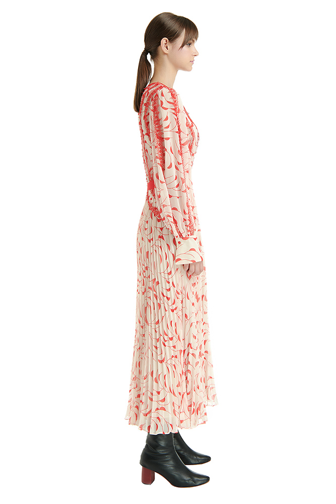 side view of the dress